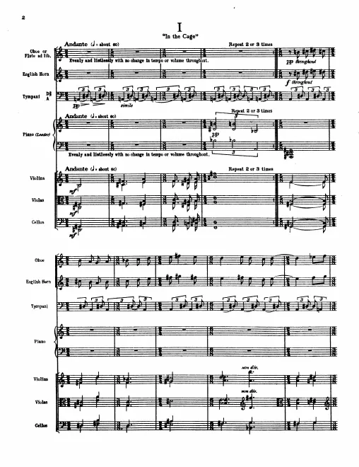 First page of Set for Theatre Orchestra