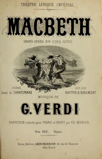 First page of Macbeth