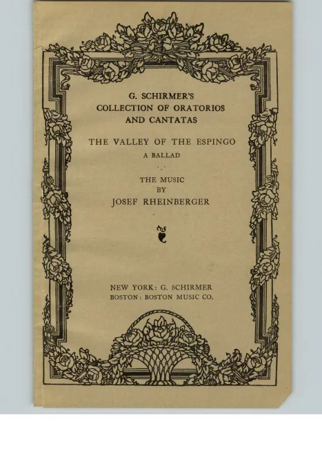 First page of Das Tal des Espingo