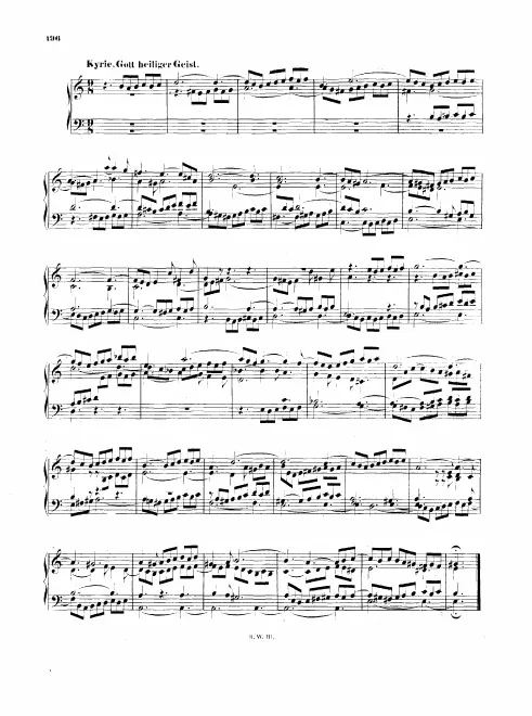 6. Kyrie, Gott heiliger Geist, BWV 674