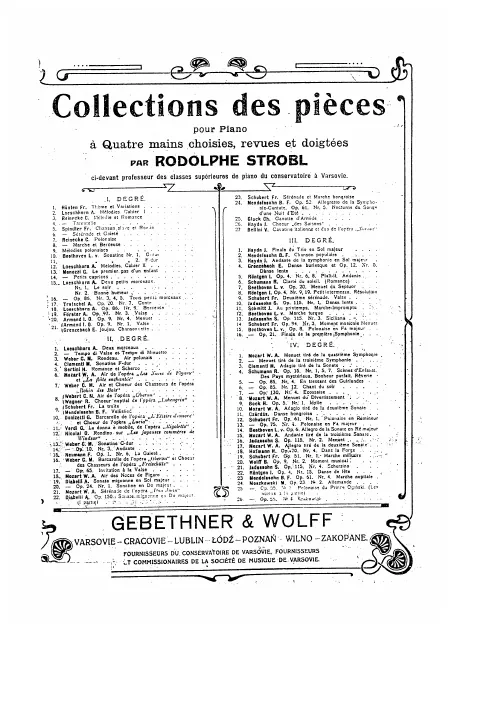First page of Impromptu No.1