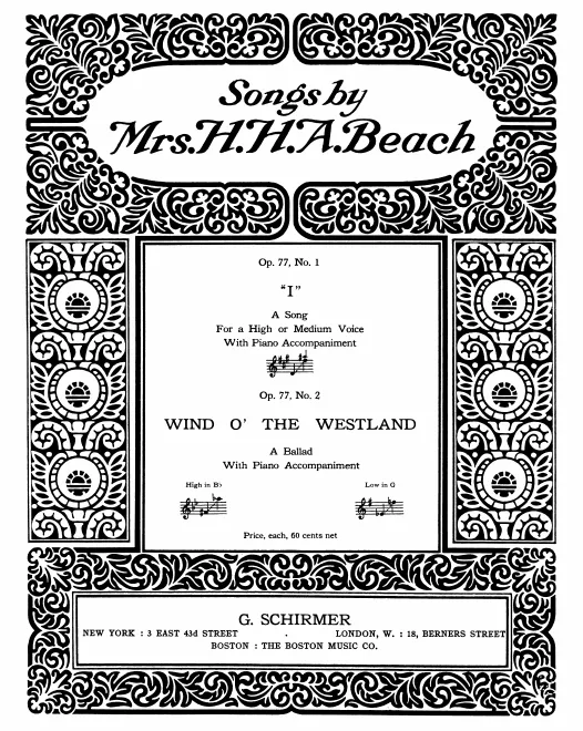 First page of 2 Songs