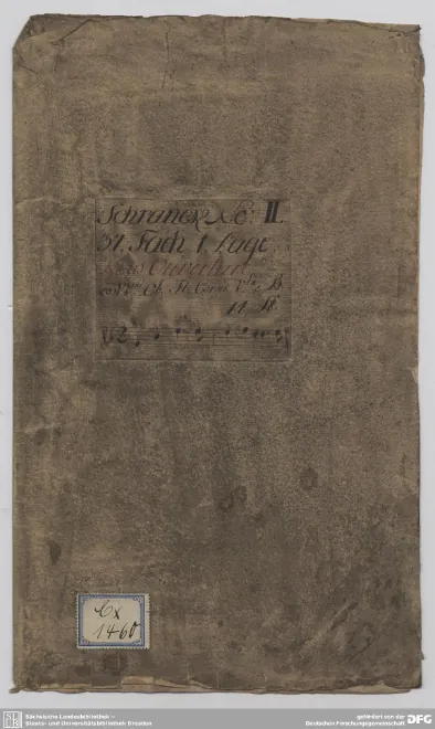 First page of Acis et Galatée