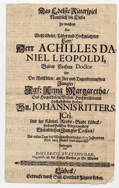 First page of Gestreuet mit Blumen