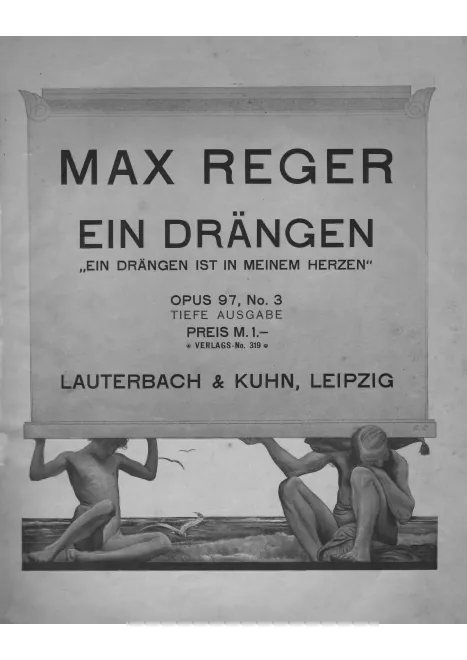 First page of 4 Lieder