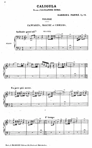 First page of Caligula