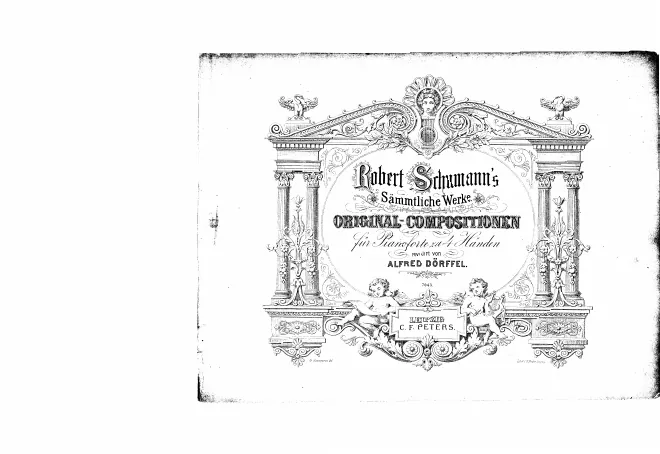 First page of Original-Compositionen für Pianoforte zu 4 Händen