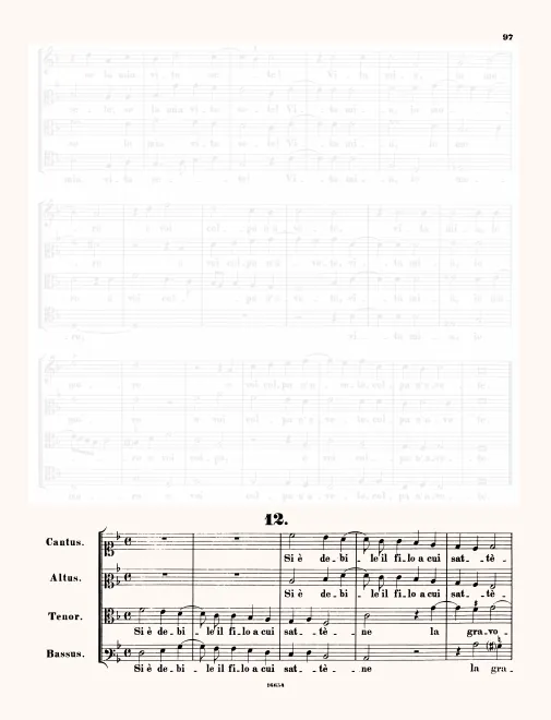 First page of Sì è debile il filo