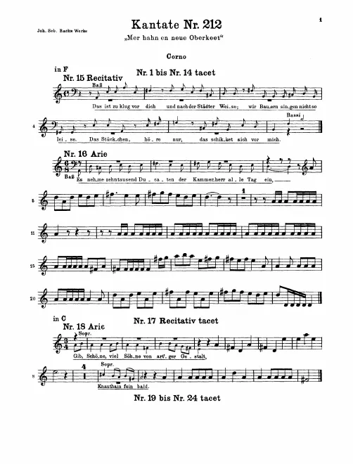 Horn (F/C)