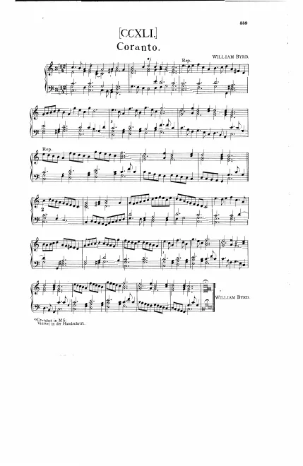 First page of Coranto