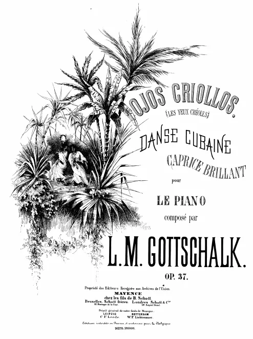 First page of Ojos criollos