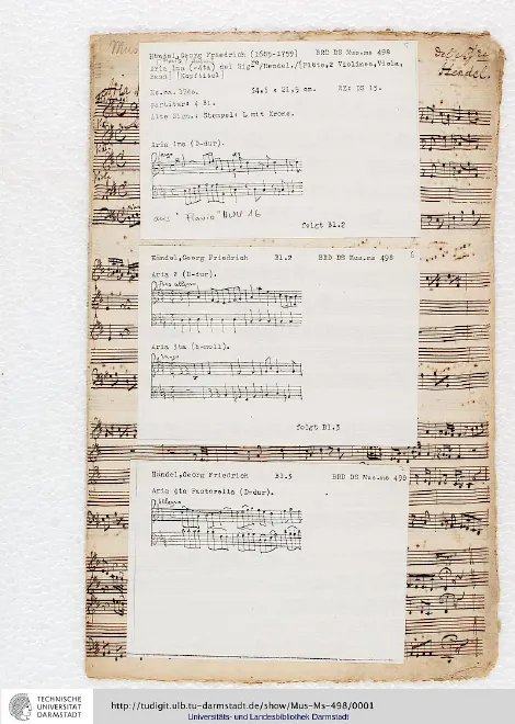 First page of 4 Arias