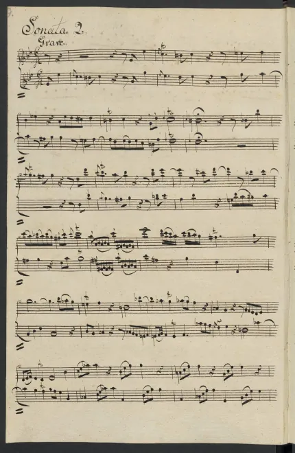 First page of Duet for 2 Flutes