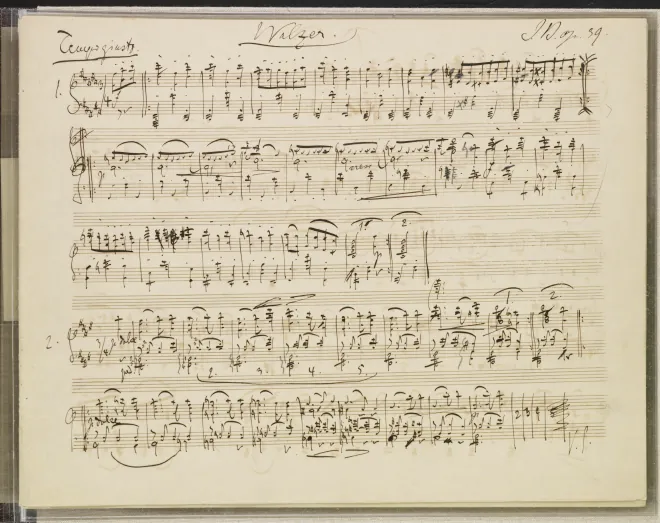 First page of Waltzes