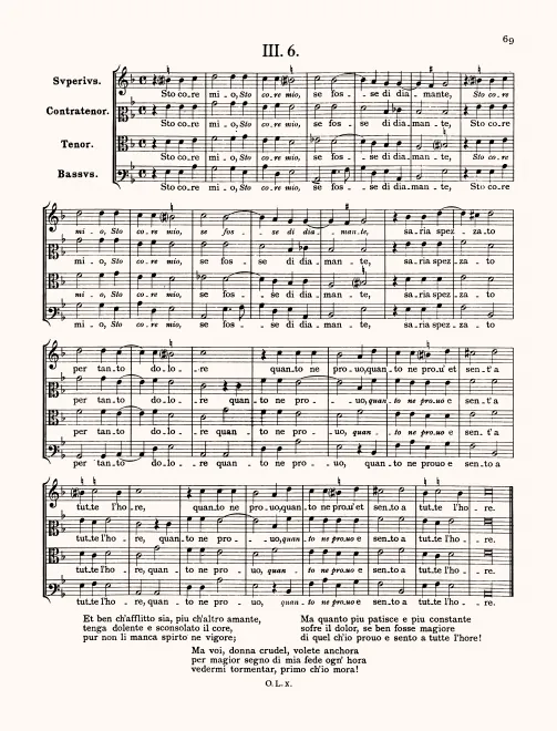 First page of Sto core mio