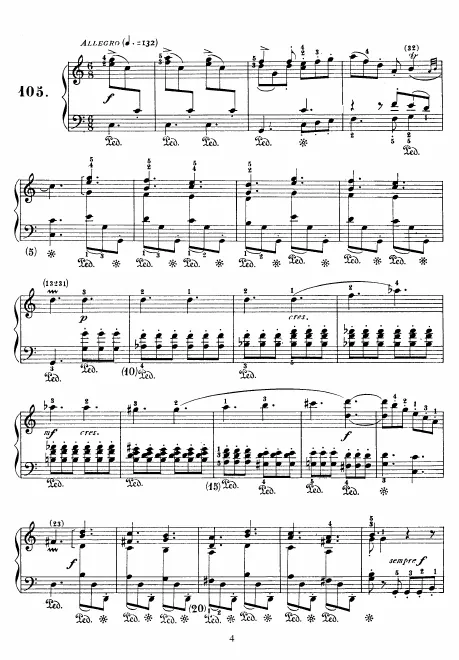 First page of Keyboard Sonata in C major