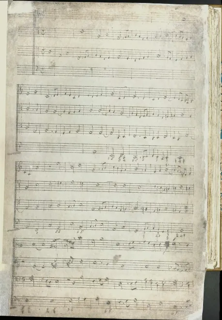 First page of Fantasia of 4 parts