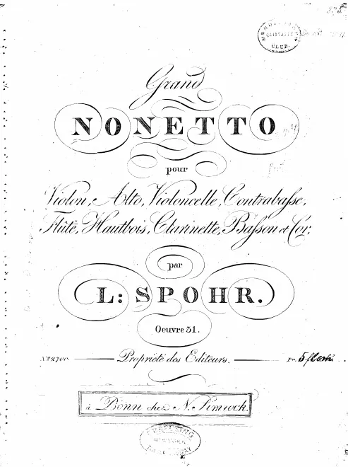 First page of Nonet