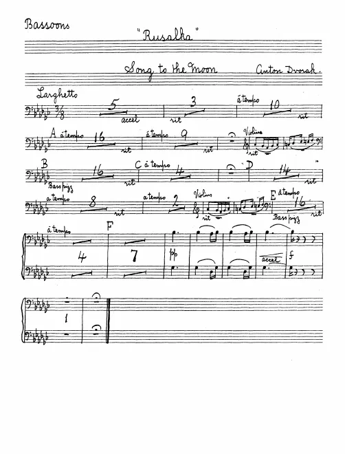 Bassoon 1, 2