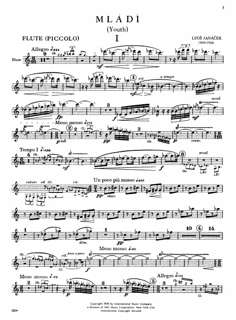 First page of Mládí