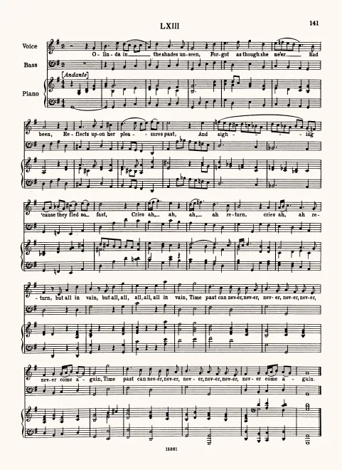 First page of Olinda in the Shades Unseen