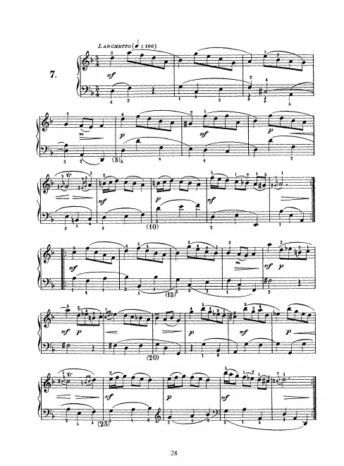 First page of Keyboard Sonata in D minor