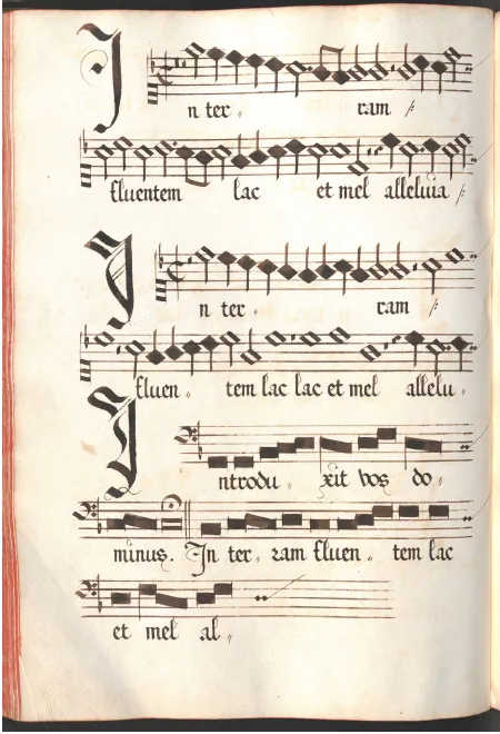First page of Officium in feira secunda post Resurrectionem