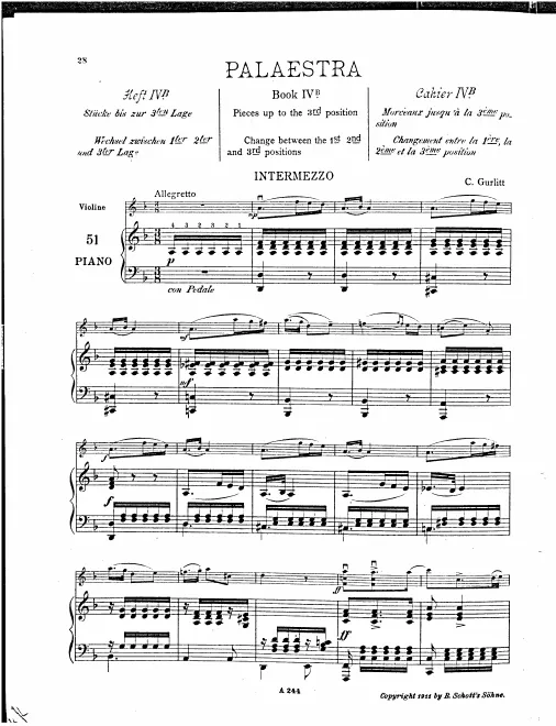 First page of Schneeflocken