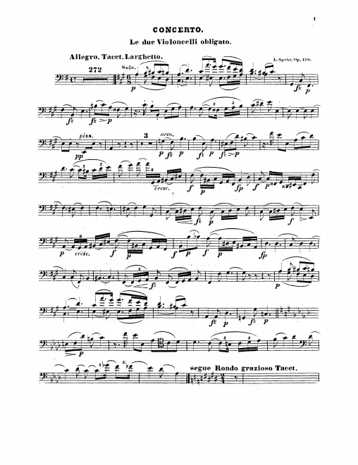 Cellos Obligato 1/2