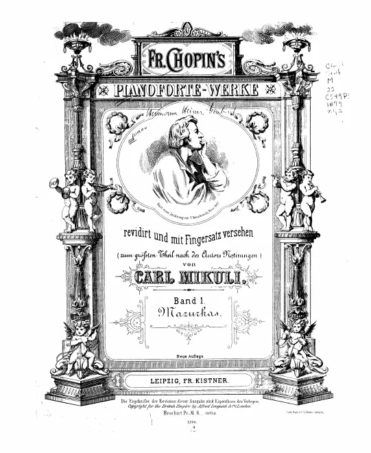 First page of Fr. Chopin's Pianoforte-Werke