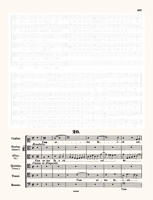 First page of Cum ortus fuerit sol
