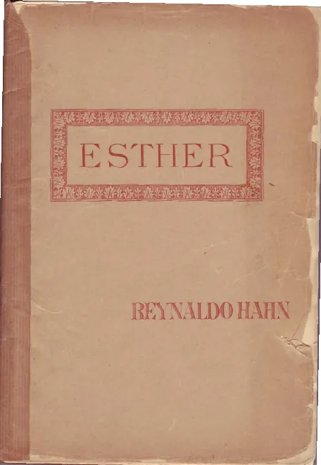 First page of Esther