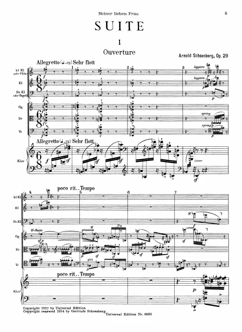 First page of Suite