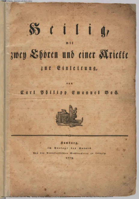 First page of Heilig