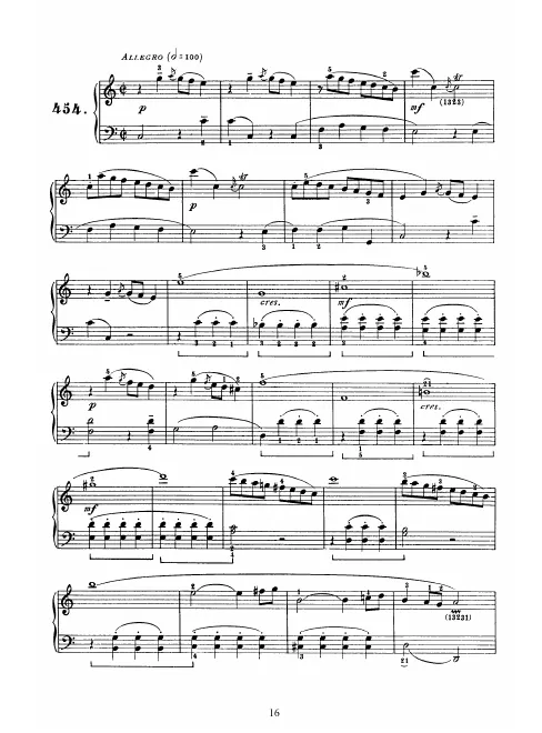 First page of Keyboard Sonata in C major