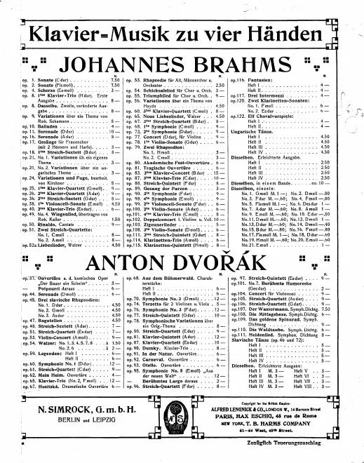 First page of Violin Sonata No.3