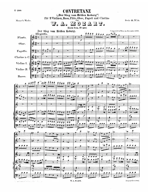 First page of Country Dance