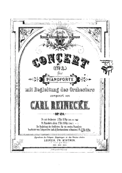 First page of Piano Concerto No.2
