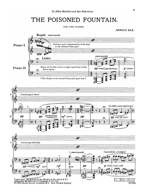 First page of The Poisoned Fountain