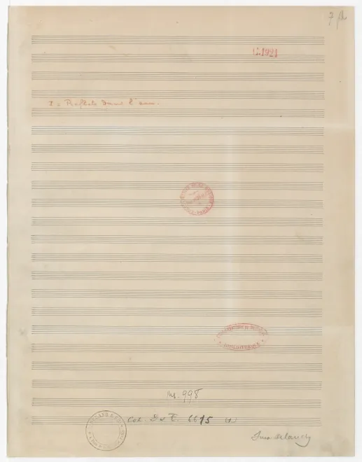 First page of Images (Prèmiere Série)