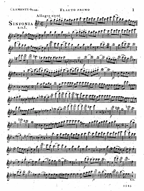 First page of 2 Symphonies