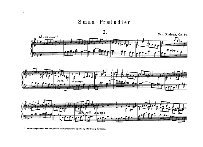First page of 29 Little Preludes