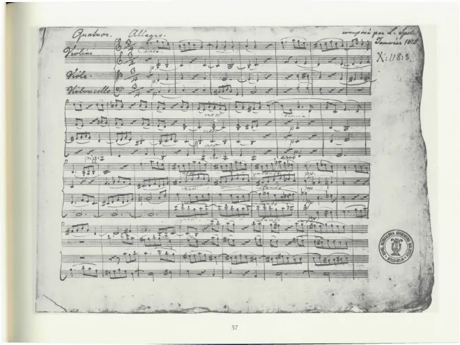 First page of String Quartet No.8