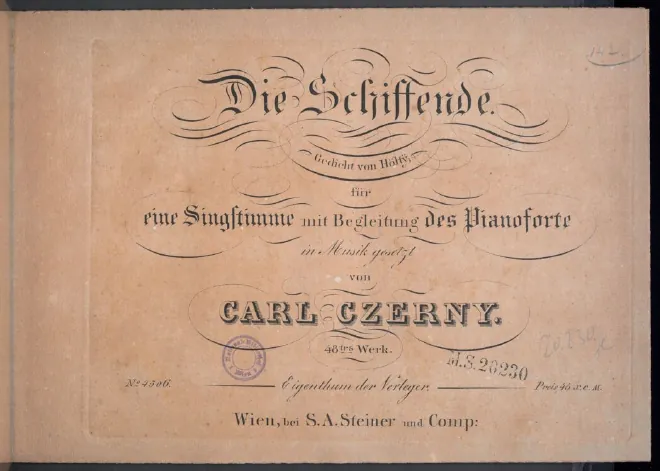 First page of Die Schiffende