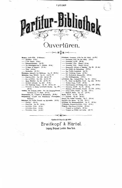 First page of Die Zauberharfe