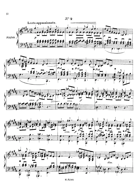 First page of 3 Mélodies