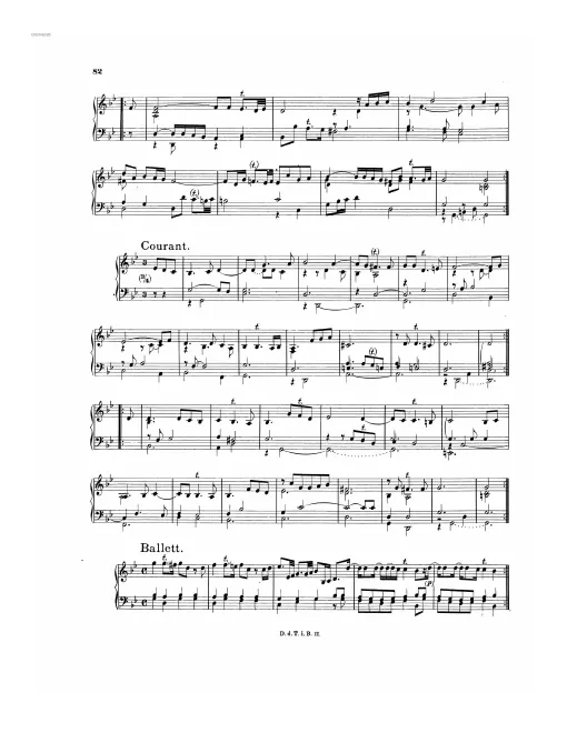 First page of Suite in G minor