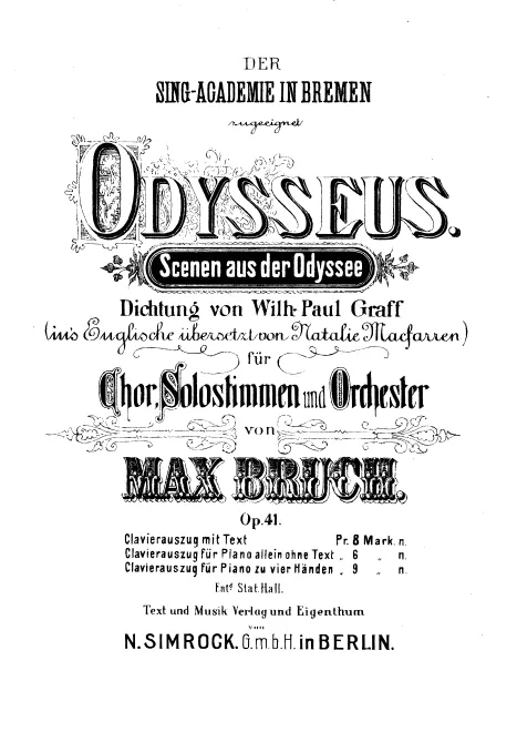 First page of Odysseus