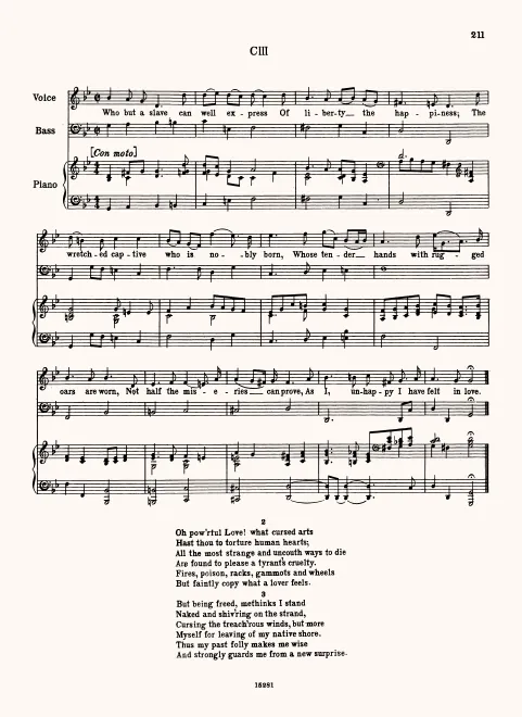 First page of Who But a Slave Can Well Express