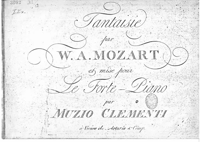 First page of Fantasia